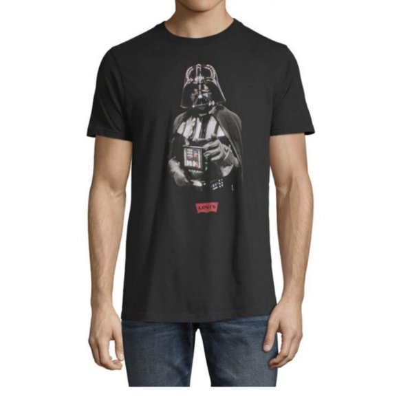 Levi's Star Wars Collaboration Darth Vader T-Shirt XXL - Picture 2 of 9